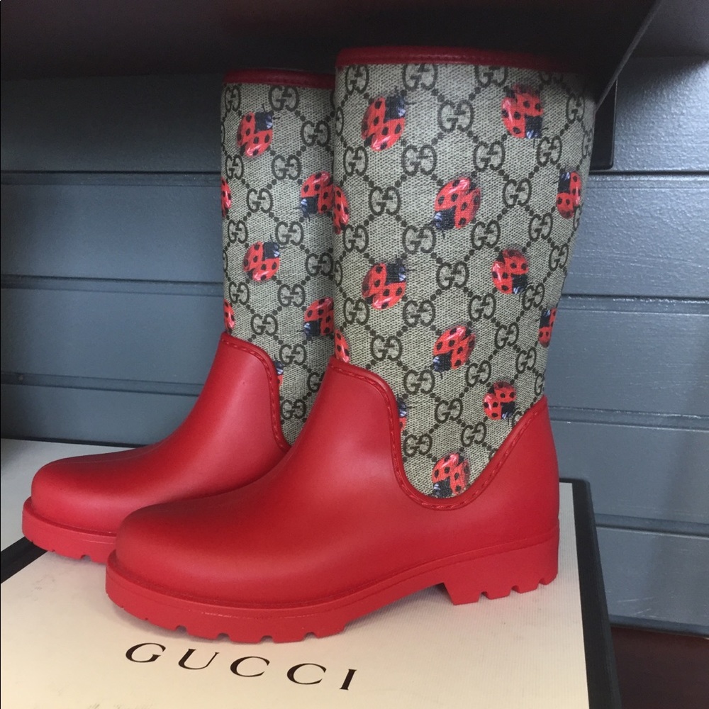 Little girl Gucci rain boots